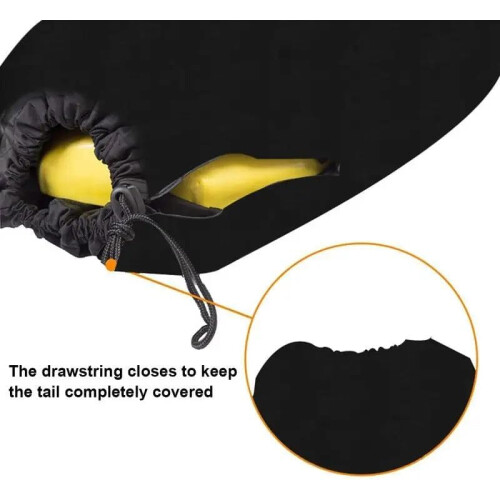 SUP Bag Surfboard Cover for Longboard 200x50 cm Black Oxford Multi-Function Protective Deck Bag 1