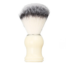 Barber Duster Bürste Leicht zu reinigen Gebogener Griff Tragbar Weiße Nackenpinsel Bürste für Friseure