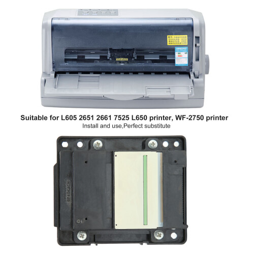 Remplacement de tête d'impression en ABS noir L605 L650 WF-2750 2