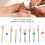 10 Stück Keramik-Nagelhautentferner-Bohrer-Set 4