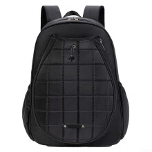 Tennis Racket Bag Black with Ergonomic Design, Lightweight, Easy to Carry, Durable Sports Gear Storage