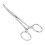 Silberne Schlitz-Pinzette 14 cm / 5,5 in Perlenklemme 15