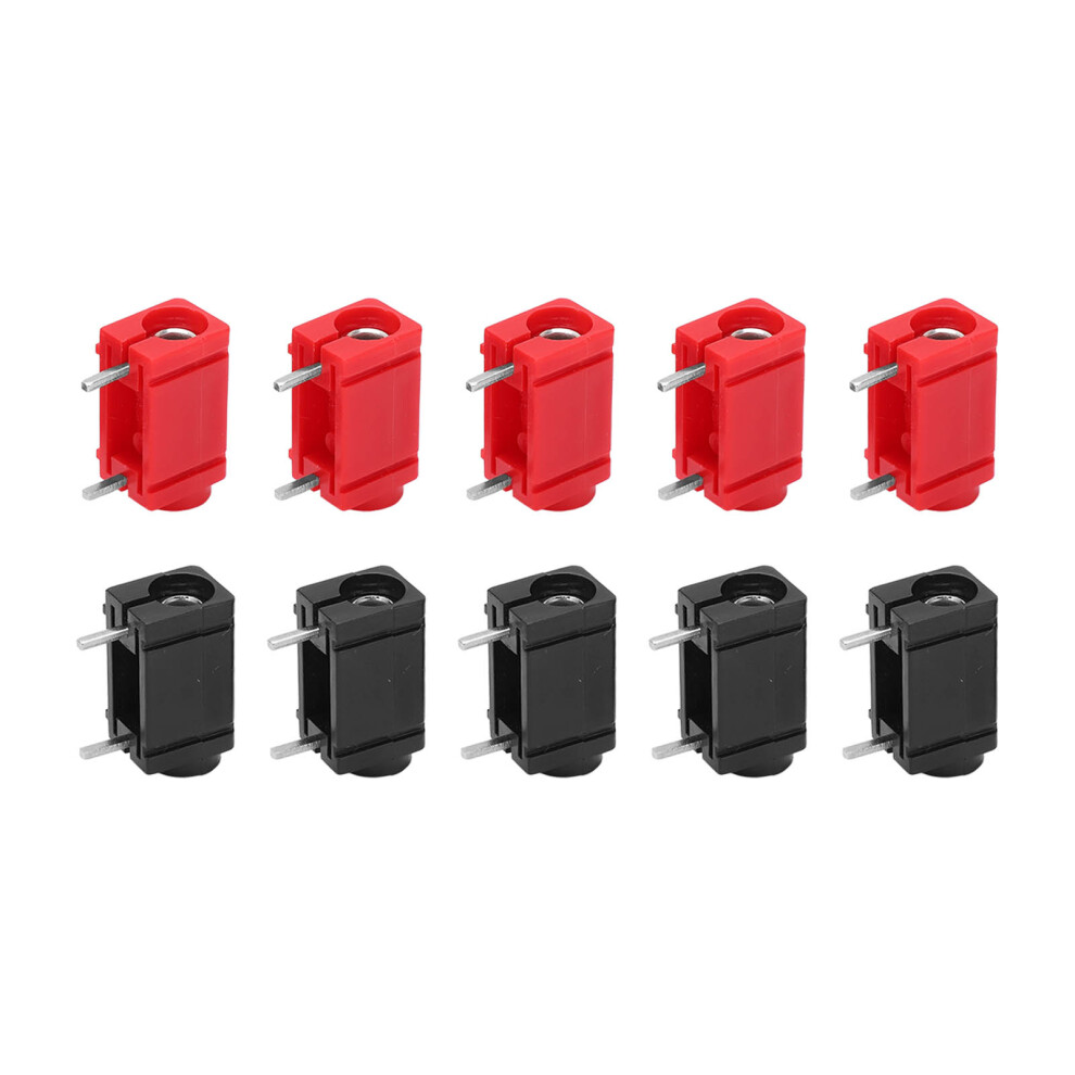 10-Pack Pcb Banana Sockets 4Mm Corrosion-Resistant Conductive Panel Connectors 9331340240292