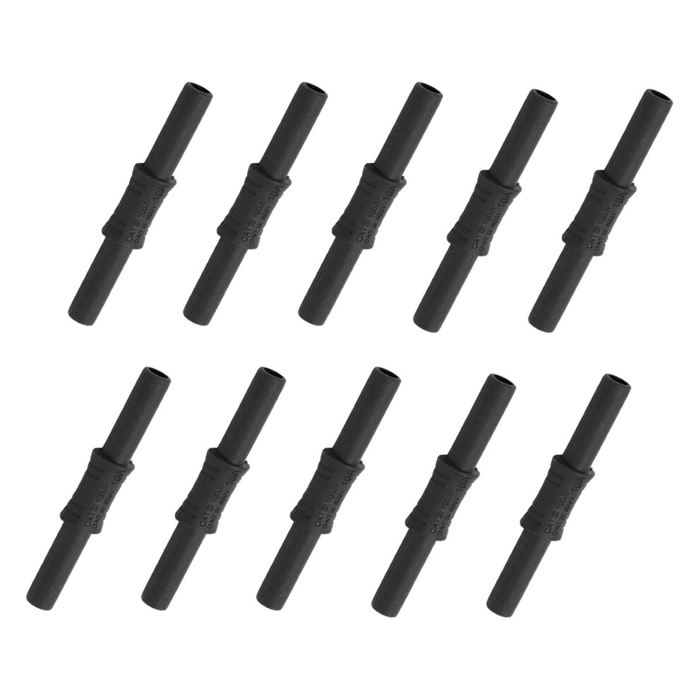 Insulated Banana Connector 10Pcs J.20009 4Mm Female To Female Banana Coupler 5031340240264