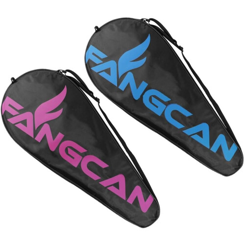 Functional Portable Tennis Racket Bag, Reliable Storage with Protective Features, Pink Color, Durable Material 2