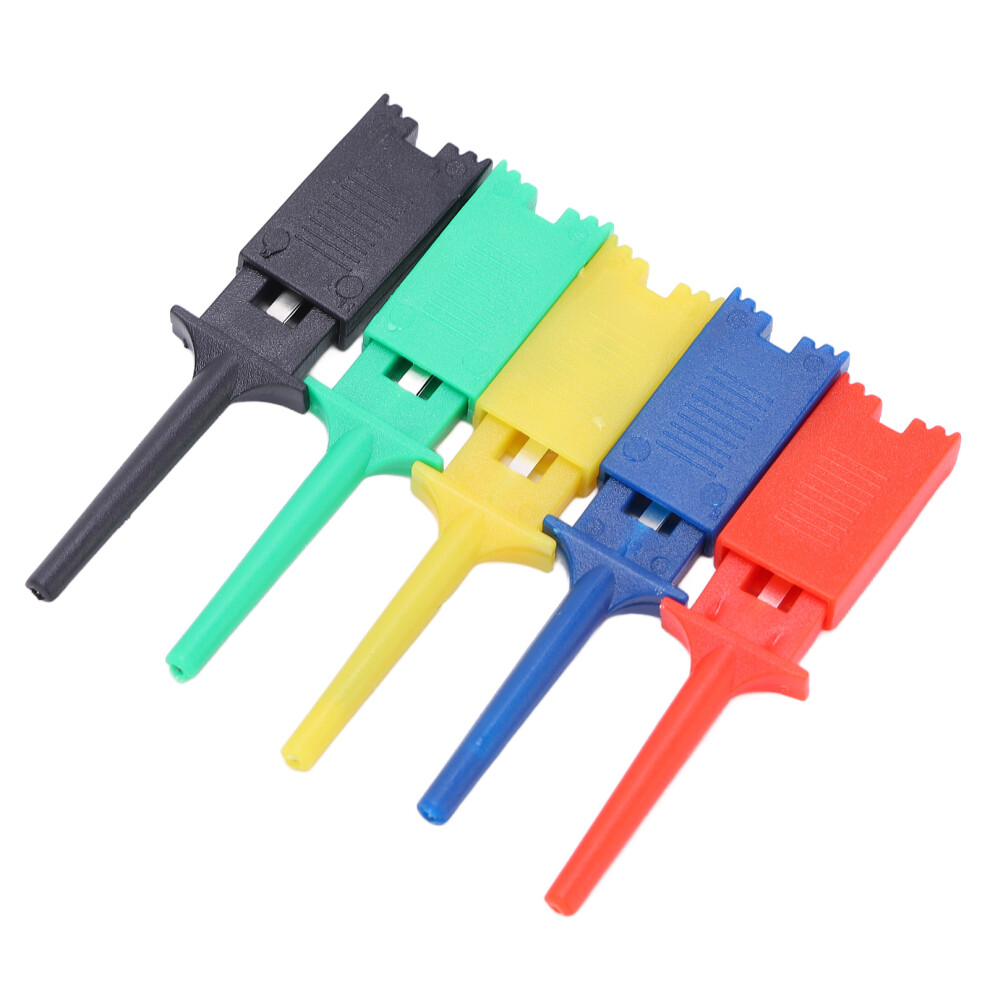 Flat Test Hook Clip Set For Circuit Testing, Abs & Brass, Low Frequency 3211340241269