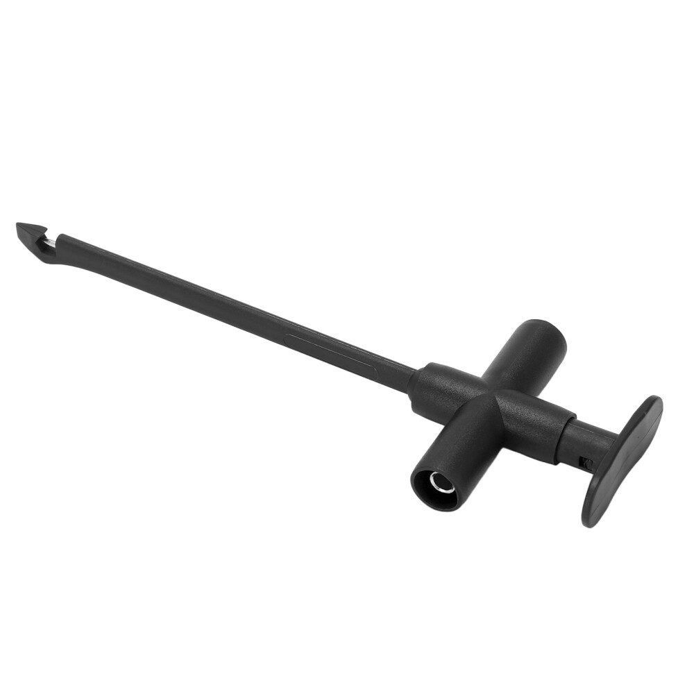 J.30022 Puncture Test Clip 4Mm Banana Jack For Multimeter, Black 9451340240679