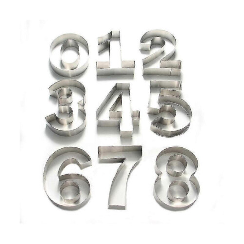 0-8 Numbers Cake Mold Cake Decorating Tools Confectionery Maker Birthday Cake Tools