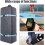 Paddle Board Backpack, Waterproof Storage Bag with Zipper, Tear-Resistant, Compatible with Inflatable Boards 3