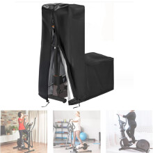 Elliptical Trainer Protective Cover Waterproof 420D Dustproof Exercise Equipment Cover 140x64x165cm for Home Gym