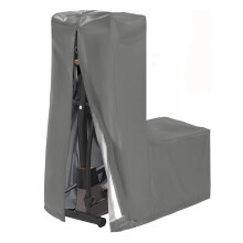 Elliptical Trainer Cover, Waterproof Dustproof UV-Resistant Cross Trainer Cover, Grey 140 x 64 x 165 cm for Indoor Outdoor Use