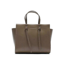 (khaki) Large Capacity Handbag Single Shoulder Fashion Leather Handbag Gift for Women
