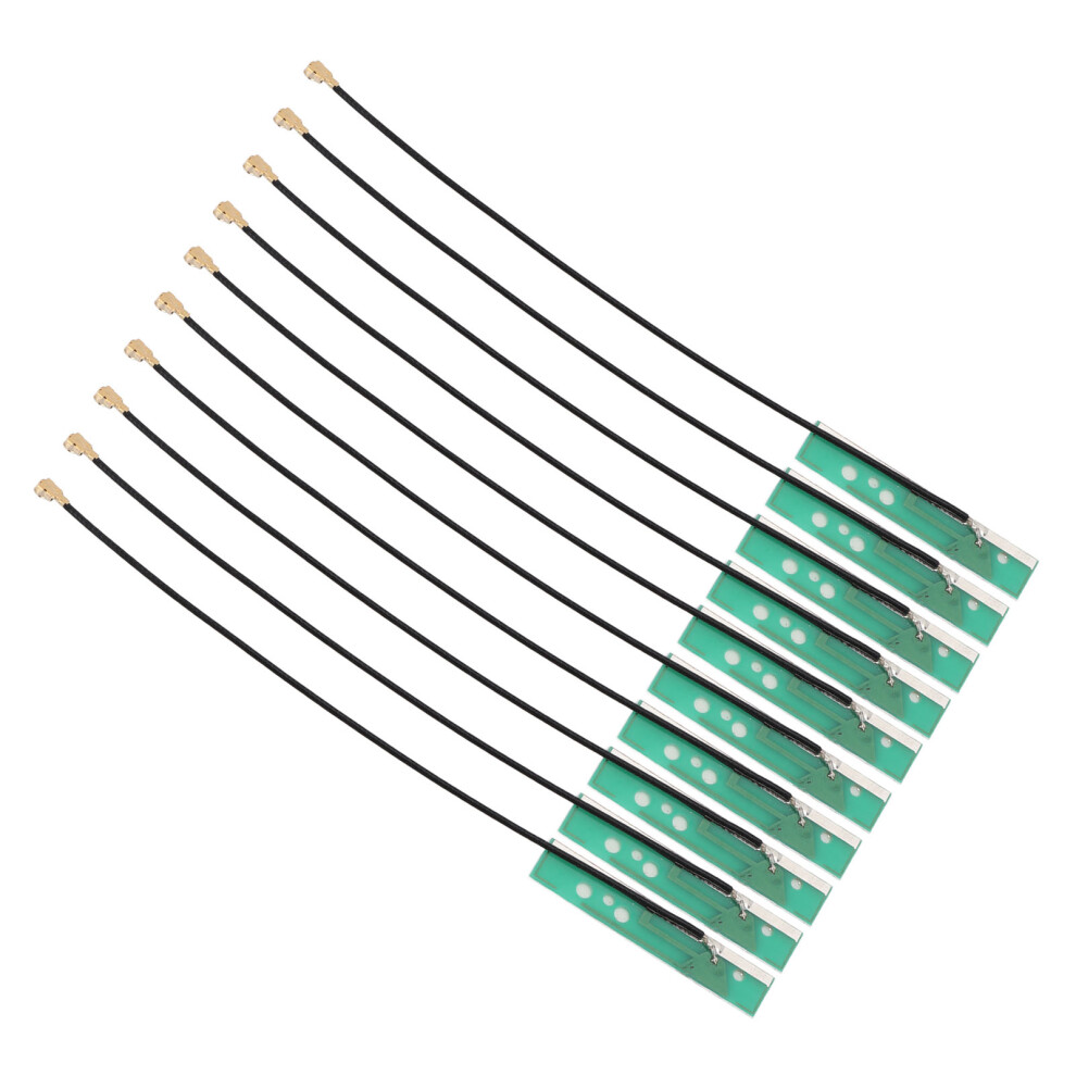 Set Of 10 Internal 2.4G/5.8G Wifi Antennas 3Dbi Dual Band Ipex Connectors 8231340243594