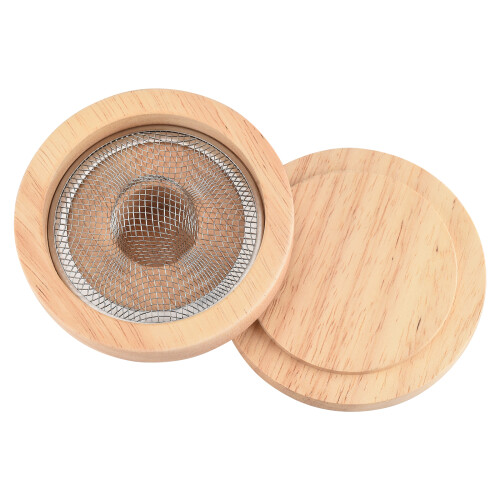 Holz-Cocktail-Smoker-Infuser - Braun/Rot, 994,5 cm