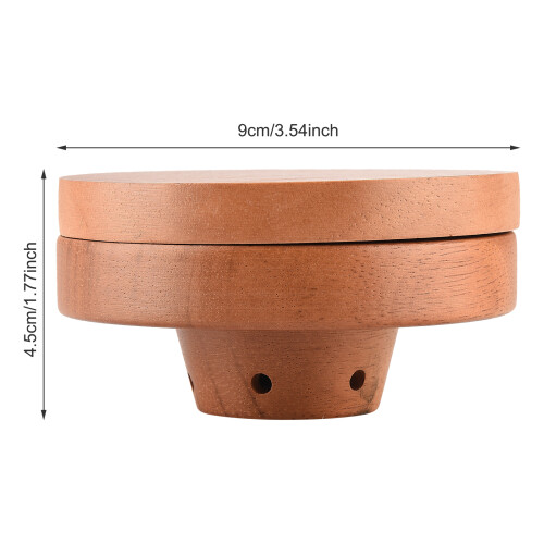Holz-Cocktail-Smoker-Infuser - Braun/Rot, 994,5 cm 1