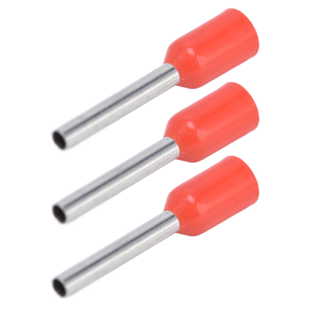 20 Awg Red Insulated Ferrule Pin Crimp Terminals 1000 Piece Electrical Kit 8231340244133