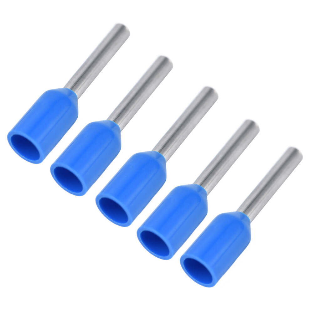 Blue 20 Awg Ferrule Crimp Terminal Kit 1000Pcs For Electrical Wiring 3031340244127