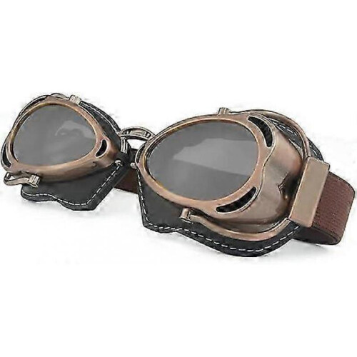 SBSG Vintage Pilot Motorcycle Goggles 2