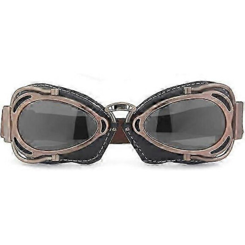 SBSG Vintage Pilot Motorcycle Goggles