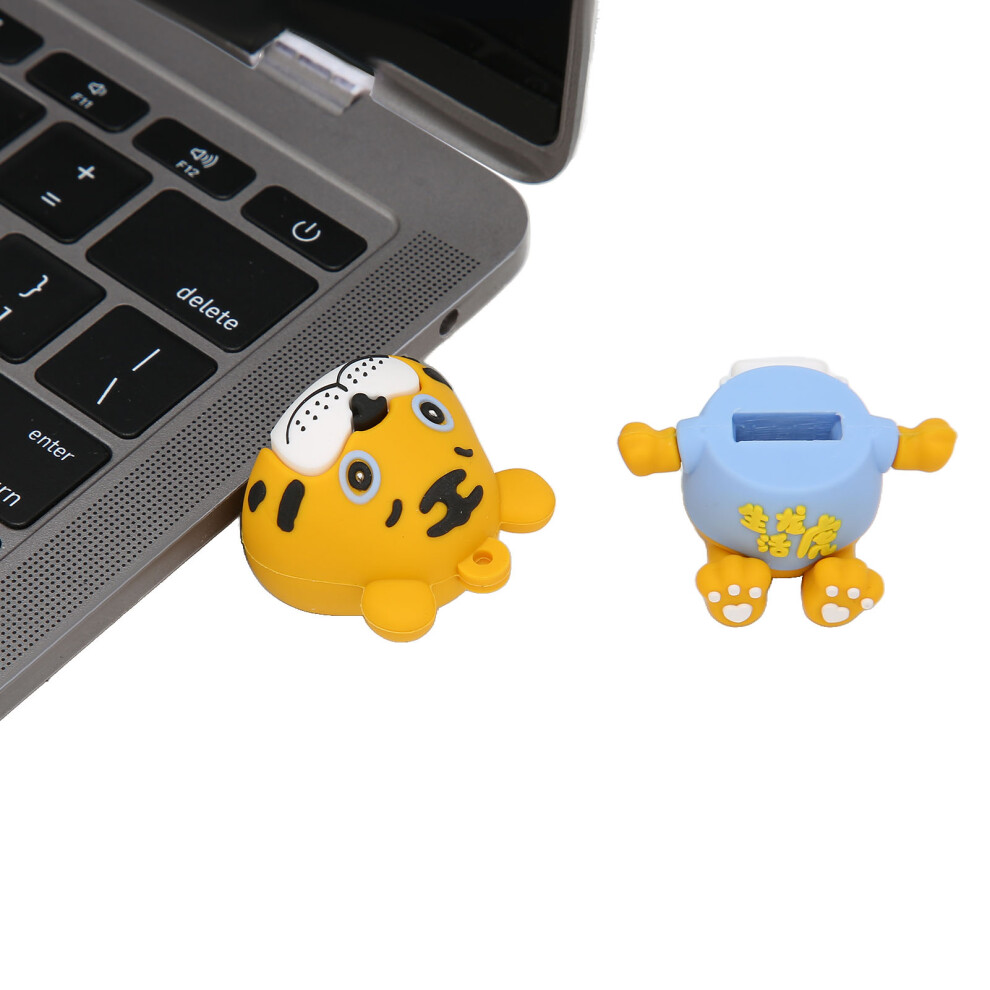 Cartoon Tiger 64Gb Usb Flash Drive High-Speed Plug & Play 9401340244344