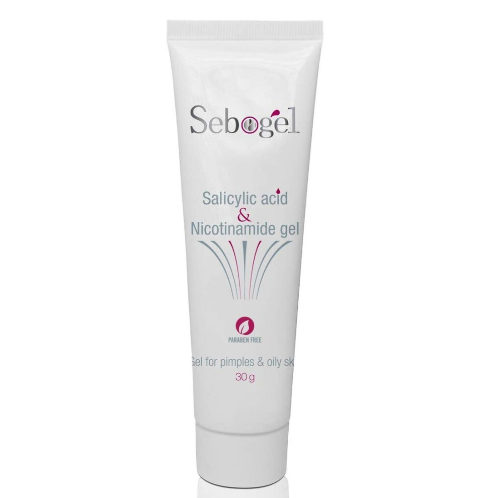 Sebogel Gel for Pimples and Oily Skin 30g | Remove Pimples | Reduce Acne Scars