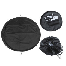 Neoprene Wetsuit Changing Mat, Waterproof Storage Bag with Carry Strap and Drawstring, 90 cm for Diving and Swim Suits
