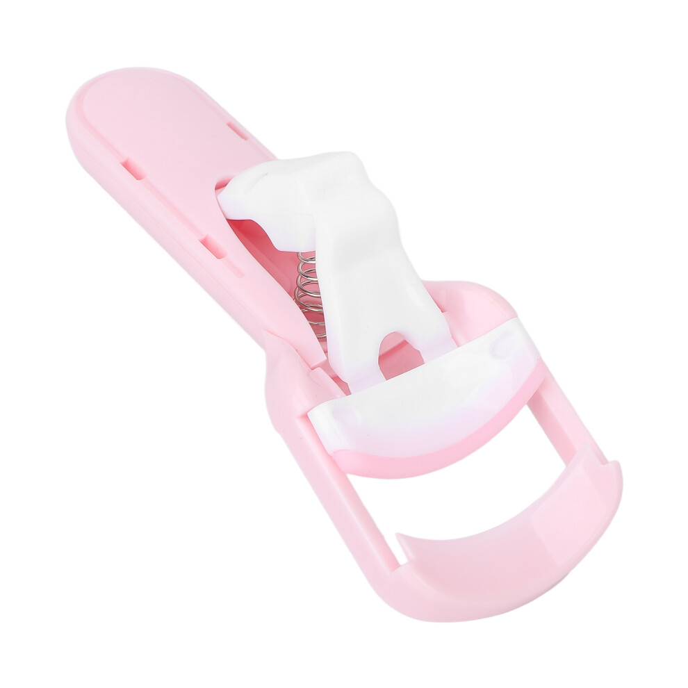 Pink Ergonomic Lash Curler For Home And Salon Use Portable Press Type Tool