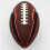 Size 6 American Rugby Balls brown pu for training and games 2