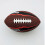 Size 6 American Rugby Balls brown pu for training and games 1