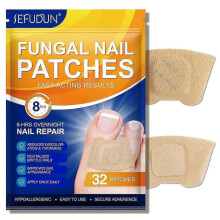 Fungal Nail Patches,Multi-Purpose Toenail Repair Treatment Pads for Restores Damaged Nails and Appearance of