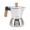 Cafetera para estufa 150ml Haya/Acero Inoxidable 16