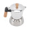 Cafetera para estufa 150ml Haya/Acero Inoxidable 14