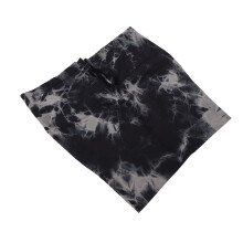 Damen Schnelltrocknende Tie Dye Yoga Shorts Hoher Bund Nahtlos Schwarz Weich Biker L