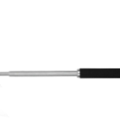 (21in) Galvanized 26in Extra-Long Telescopic Emergency Tool for Outdoor Safety Black Gift 2