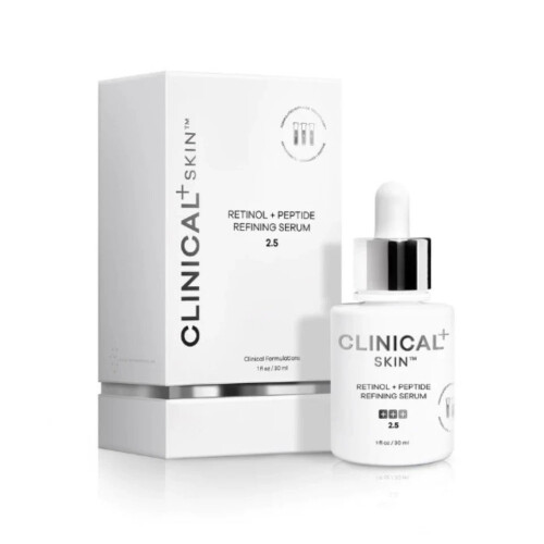 CLINICAL+SKIN Retinol + Peptide Refining Serum 2.5 30ml