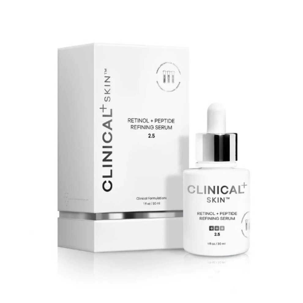 Clinical+ Skin Clinical+Skin Retinol + Peptide Refining Serum 2.5 30Ml