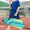 Badminton Storage Bag Waterproof Backpack Large Capacity Adjustable Straps for Men Women Blue 2