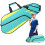 Badminton Storage Bag Waterproof Backpack Large Capacity Adjustable Straps for Men Women Blue 5