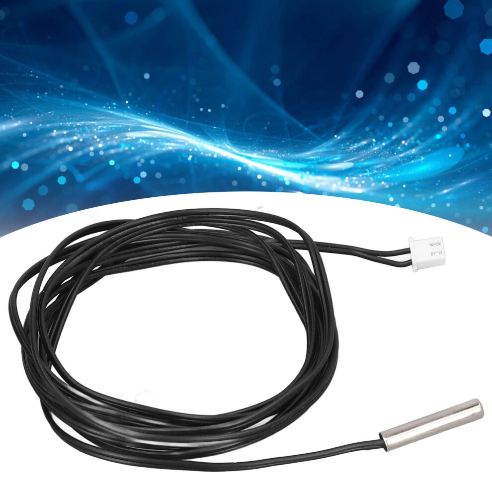 10Pcs Thermistor Temp Probe Ntc 5X25mm 2M Cable 10K B3950 3001340250572