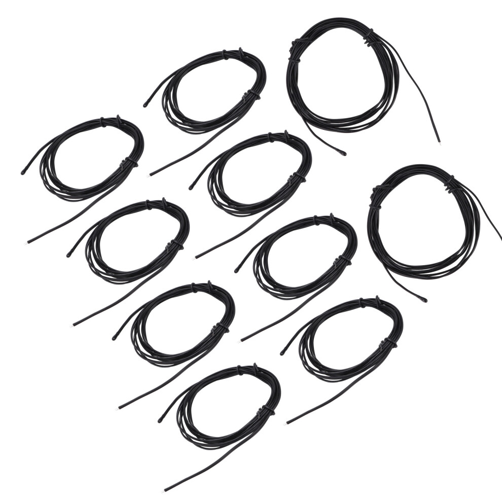 10Pcs Ntc Thermistor Temperature Sensor Probe 2M Drop Tip 10K B3950 Epoxy 8161340250585