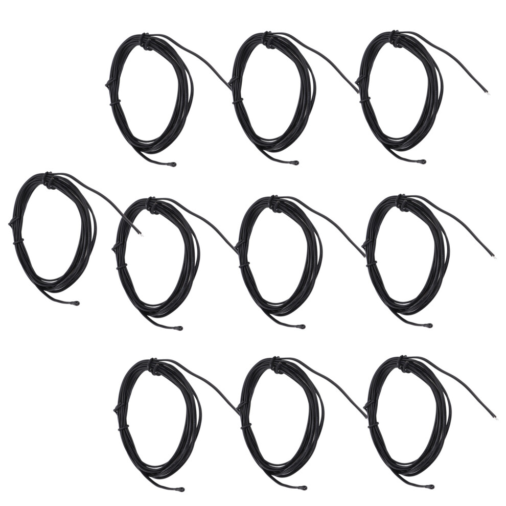 Ntc Thermistor Probe 10Pcs 2M Drop Shaped Tip 5K B3950 Temperature Sensor 3201340250705