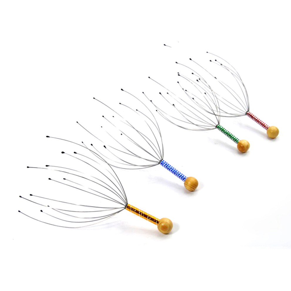 Multifunctional Steel Head Massage Tingler for Fatigue & Stress Relief