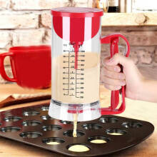 Versatile Electric Mixer & Dispenser for Pancakes & Muffins