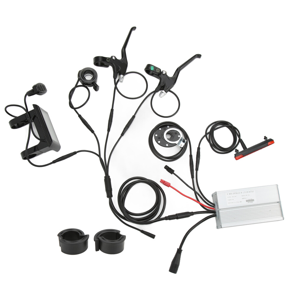 36/48V 30A 1000W Electric Bike Controller Kit with S900 Display, Assist Sensor, Brake Handle-image-OPC-PJK9JNY-NEW