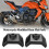 Z800 2013-2016 Tappo della forcella posteriore, alluminio nero 6