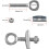 Kettenspanner Adjustable Chain Tensioner for Folding Bikes - Compatible with Various Models and Sizes 5