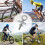 Kettenspanner Adjustable Chain Tensioner for Folding Bikes - Compatible with Various Models and Sizes 3