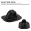Effort-Saving DMJB-0 Paddle Oar Holder with Smooth Surface for Kayaks 7