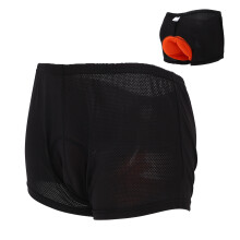 Elastic Padded Cycling Shorts for Men & Women, Nylon Spandex, Breathable