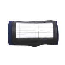 Football Wrist Coach Quarterback Armbands for Tackle Football, Navy Blue, Adjustable Size, Durable Material